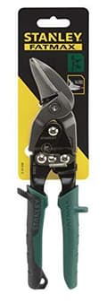 Pikkukuva 3 / 4: Stanley Maxsteel Tin Snips oikeakätinen, Bi-Material Kahva, Kromi Molybdeeni, Pituus 250mm, 2-14-568