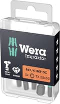Miniatyrbillede 8 af 8: Wera 5057665001 1/4" Torx Impaktor Bit - T25 x 50 mm