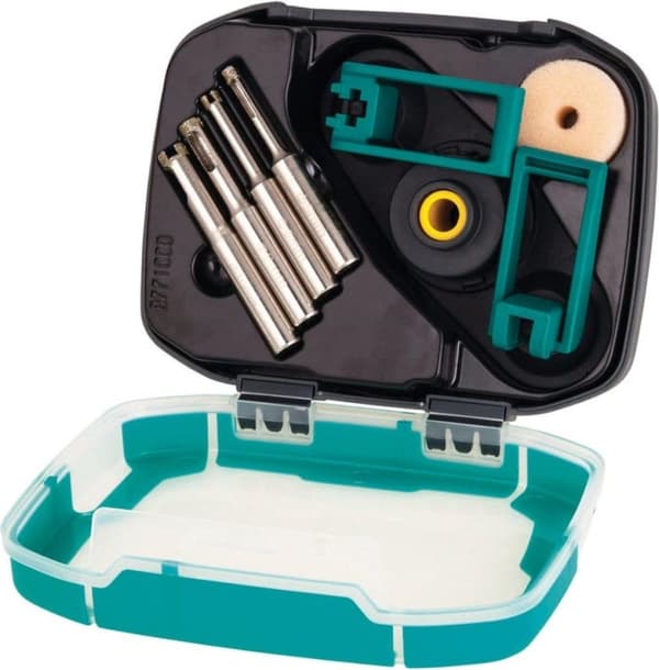 Wolfcraft 8771000 Flisebor 4-delt Cylinderskaft 1 sæt(er)