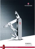 Miniatyrbillede 3 af 8: Victorinox Pioneer X lommekniv - 9 funktioner - Sølv Alox