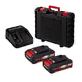 Miniatyrbillede 3 af 6: Einhell 4513939 akku boremaskine TE-CD 18/40 Li (2x1,5 Ah) Power X-Change (lithium-ion, 40 Nm, 2-trins gear, hastighedselektronik, LED, inkl. 2x 1,5 A