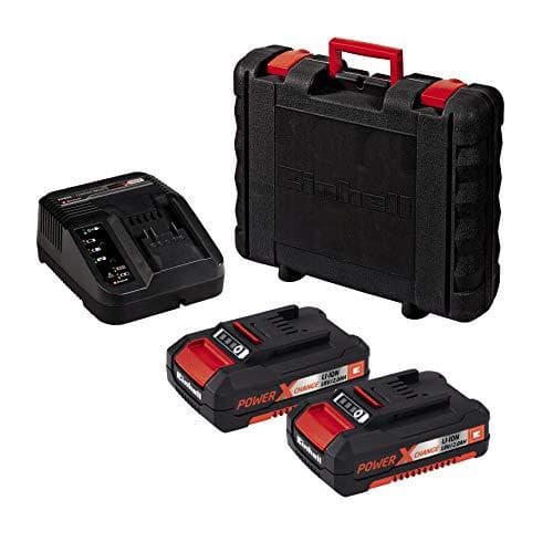 Einhell 4513939 akku boremaskine TE-CD 18/40 Li (2x1,5 Ah) Power X-Change (lithium-ion, 40 Nm, 2-trins gear, hastighedselektronik, LED, inkl. 2x 1,5 A