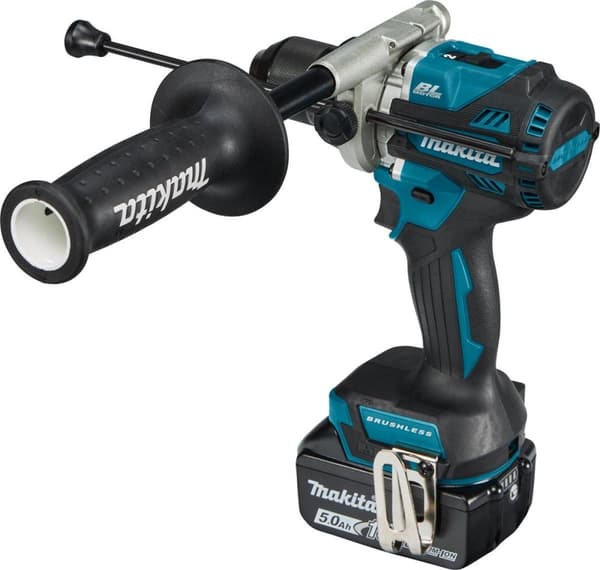 Makita - DHP486RTJ - 18V - akku - iskupora ja ruuvimeisseli - 2x 5.0Ah - Mboxissa