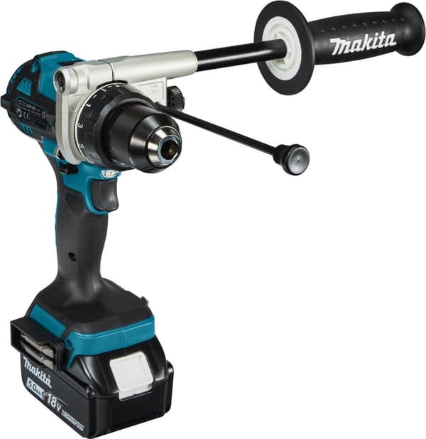 Makita - DHP486RTJ - 18V - akku - iskupora ja ruuvimeisseli - 2x 5.0Ah - Mboxissa