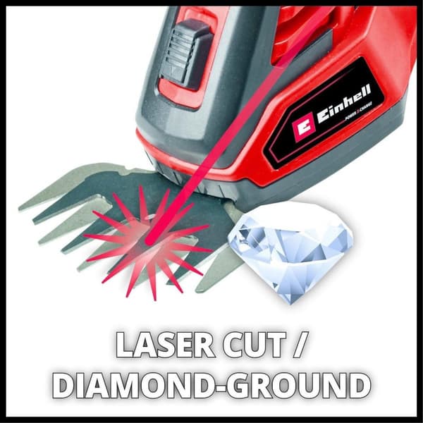 Einhell GE-CG 18/100 Li SOLO batteri gräs- och häcksax