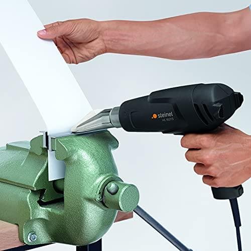 Steinel 82147 HL 1821 S varmluftpistol i kuffert, inkl. 3 dyser, sort, 1800 W varmluftspistol, 550° C, 2-trins ventilator, termosikring, 2,2 m kabel