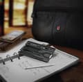 Miniatyrbillede 6 af 6: Victorinox SwissCard Classic Cosmetic & Manicure Case Black - Transparent ABS Synthetic (0.7133.T3)
