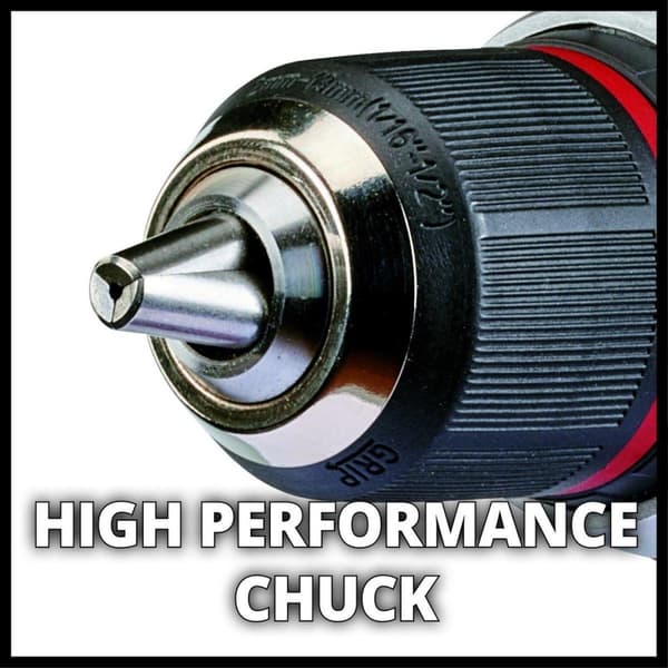 EINHELL akkuporakone/ruuvimeisseli TE-CD 18 Li E Solo - Power-X-Change - 18 V - 47 Nm - Ilman akkua ja laturia