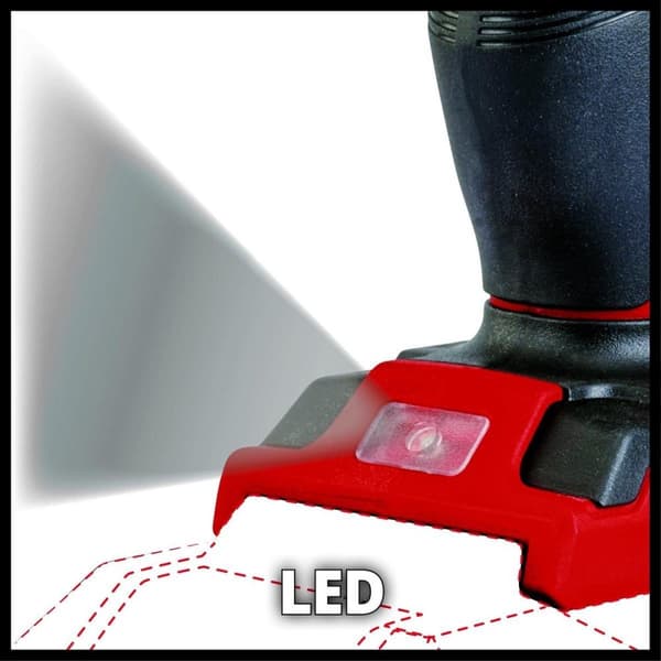 EINHELL akkuporakone/ruuvimeisseli TE-CD 18 Li E Solo - Power-X-Change - 18 V - 47 Nm - Ilman akkua ja laturia