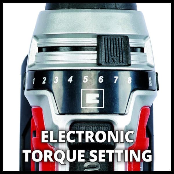 EINHELL akkuporakone/ruuvimeisseli TE-CD 18 Li E Solo - Power-X-Change - 18 V - 47 Nm - Ilman akkua ja laturia
