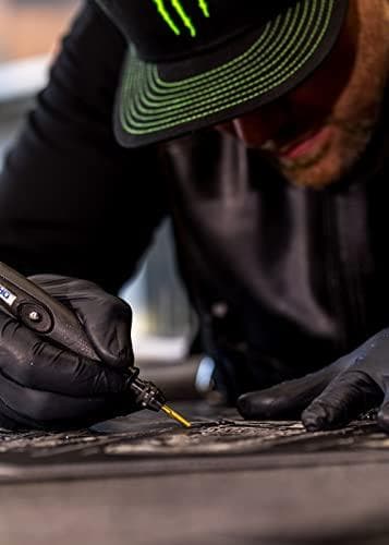 Dremel MAX volframikarbidin nopea jyrsintä (9901DM) Nopea titaanilla päällystetty jyrsintä kaiverrukseen ja kaiverrukseen, 3,2 mm, maksimi käyttöikä