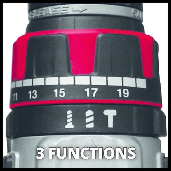 Einhell TE-CD 18/50 BL 18V Li-ion batteri slagbore-/skruetrækker krop - 50Nm - 13mm - kul børsteløs