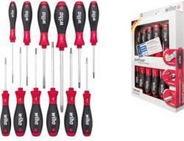 Wiha skruvmejselsats Softfinish Assorted 12-delad (41002)