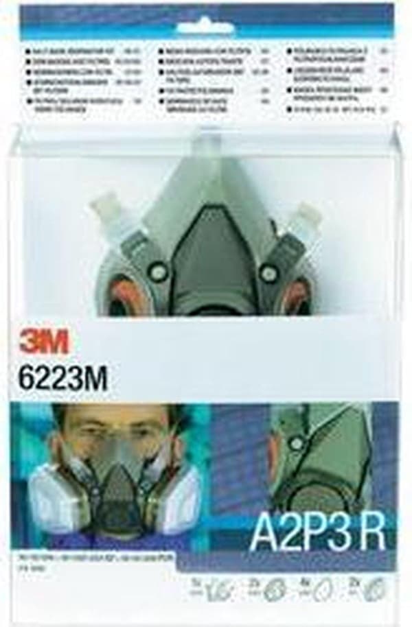3M 6223 M De272917373 puolinaamarisarja A2P3 R Koko: Uni