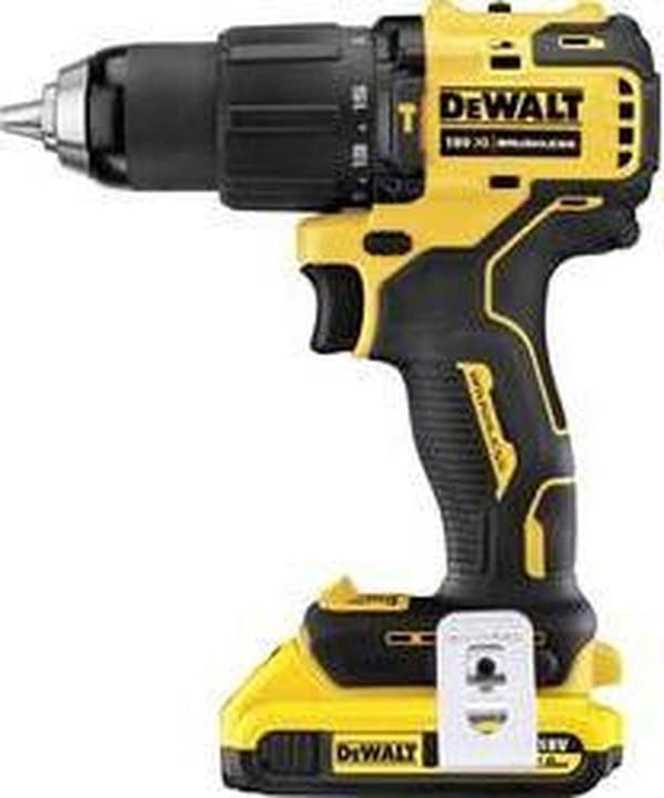 DeWalt-DCD709D2T-QW batteridrevet hammerboremaskine-18V - 2 x 2 Ah li-ion