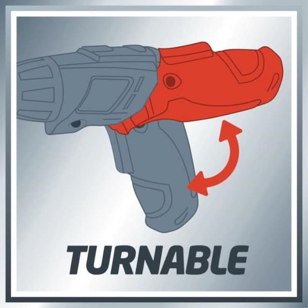Einhell batteriskruetrækker TC-SD 3,6 Li (Lithium Ion - 3,6 V - 1,3 Ah - 3 Nm - LED lys - LED batteri indikator - inkl. 6 bits og oplader)