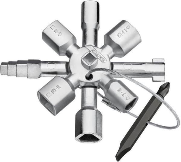 Knipex 95 02 21 Plastsaks Velegnet til (afisoleringsteknologi) Kabelkanal 4 mm