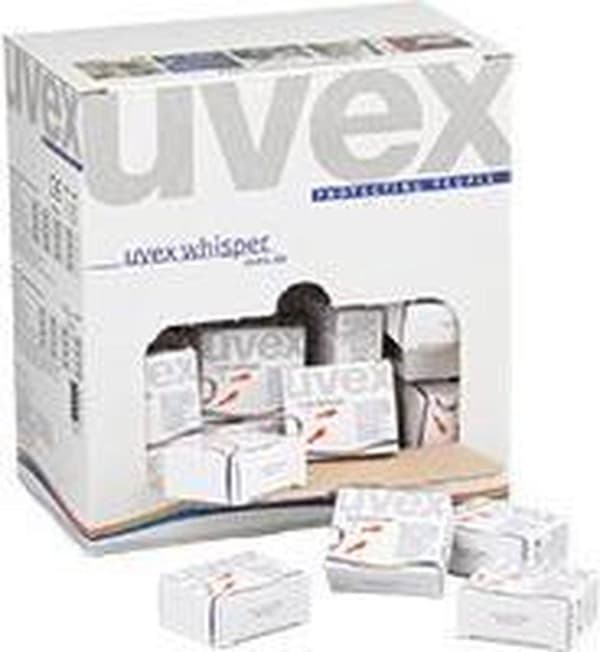 Uvex whisper korvatulppa johdolla 50 parin minilaatikossa (2111-201)