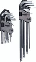 Miniatyrbillede 3 af 6: Brüder Mannesmann BM18170 18-delt L-nøglesæt - Torx / Inbus - T10-50