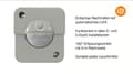 Pikkukuva 3 / 6: Steinel pinta-asennettava liiketunnistin IP54 180Gr IR 180 AP easy (066048)