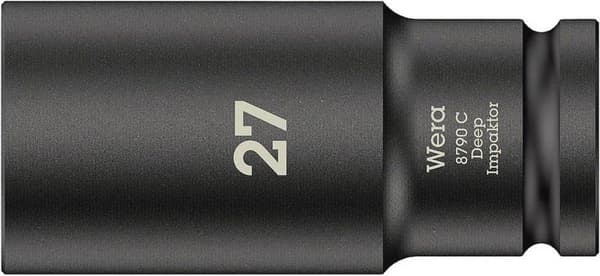 Wera 8790 C Impaktor Deep 05004840001 Unbrakonøgleindsats 13 mm 1/2 (12,5 mm)