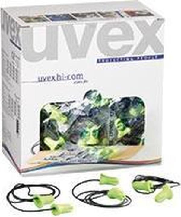 Uvex 2112101 uvex hi-com ørepropper 24 dB Flere genanvendelige 100 par