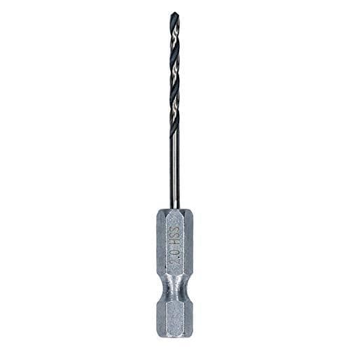 Bosch Professional Pack med 10 PointTeQ sexkantsborrar (för metall, Ø: 3 mm, arbetslängd: 33 mm, total längd: 72 mm, ¼" sexkantsaxel, tillbehör för sl