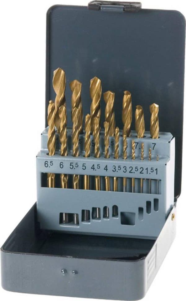 KWB HSS titan borrsats - 19 delar