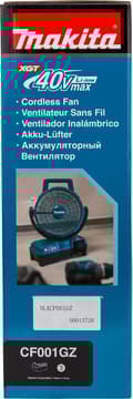 Miniatyrbild 8 av 10: Makita CF001GZ XGT sladdlös fläkt (CF001GZ)