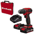 Pikkukuva 1 / 6: Einhell TE-CD 18/40 Li BL (2x2.0Ah) Power X-Change 4513995 akkuporakone 18 V 2000 mAh Li-Ion sis. 2. akku, harjaton (4513995)