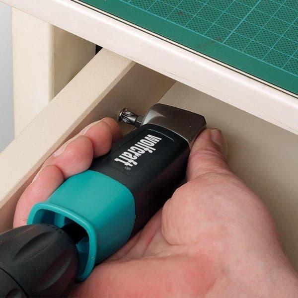 Wolfcraft 4688000 Vinkeldrev til skruemaskine - 90 grader - 13Nm