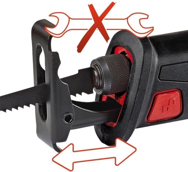Einhell sladdlös kolvsåg 18V - Power X Change - Utan batteri och laddare