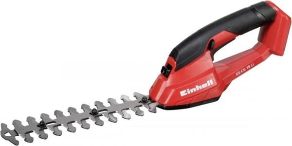EINHELL batteri græs- og hækkeklipper GE-CG 18 Li Solo - Power-X-Change - 18 V - Klippe-/klippebredde: 100/200 mm - Uden batteri & oplader