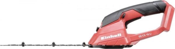 EINHELL batteri græs- og hækkeklipper GE-CG 18 Li Solo - Power-X-Change - 18 V - Klippe-/klippebredde: 100/200 mm - Uden batteri & oplader