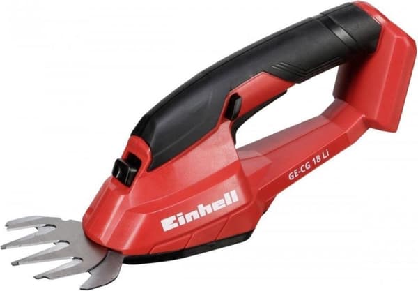 EINHELL batteri græs- og hækkeklipper GE-CG 18 Li Solo - Power-X-Change - 18 V - Klippe-/klippebredde: 100/200 mm - Uden batteri & oplader