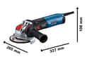 Miniatyrbillede 2 af 6: GWX 17-125 S#D2300 vinkelsliber med X-LOCK S (0.601.7D2.300)