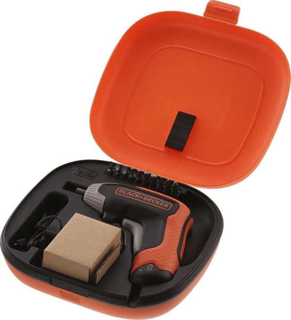 BLACK+DECKER BCF611CK-QW Skruetrækker - 3,6V - inkl. 3 skruebits