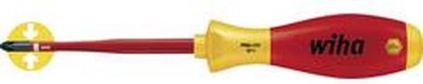 Wiha 3241 SoftFinish elektrisk slimFix VDE skruvmejsel - Pozidriv - PZ1 x 80mm
