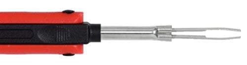 KS TOOLS oplåsningsværktøj til flade stik/flade stik 2,8 mm, 4,8 mm, 5,8 mm, 6,3 mm (AMP Tyco JPT, AMP Tyco SPT, AMP Tyco, TAB, Delphi HVF2, GHW DFK,