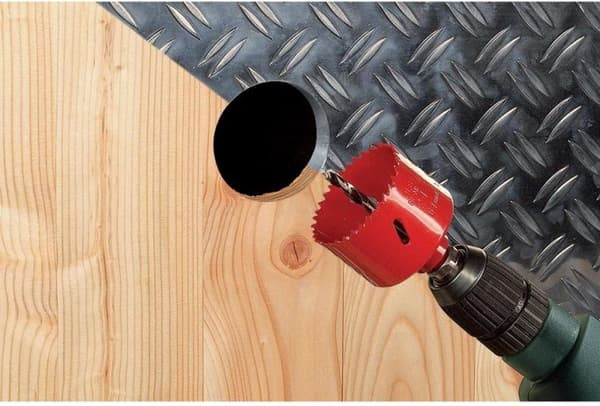 wolfcraft Wolfcraft Hulsav 127 mm rød 5495000
