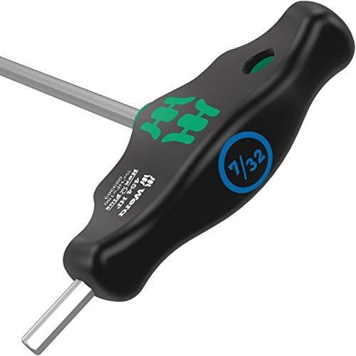 454/10 HF-sæt Imperial 1 skruetrækkersæt T-grebsskruetrækker Hex-Plus med holdefunktion, imperial, 10 stk.