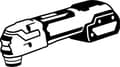 Miniatyrbillede 3 af 6: Bosch 2608900041 EKSPERT Starlock hårdmetal 3 max fuge- og slibemiddel AVZ70RT4