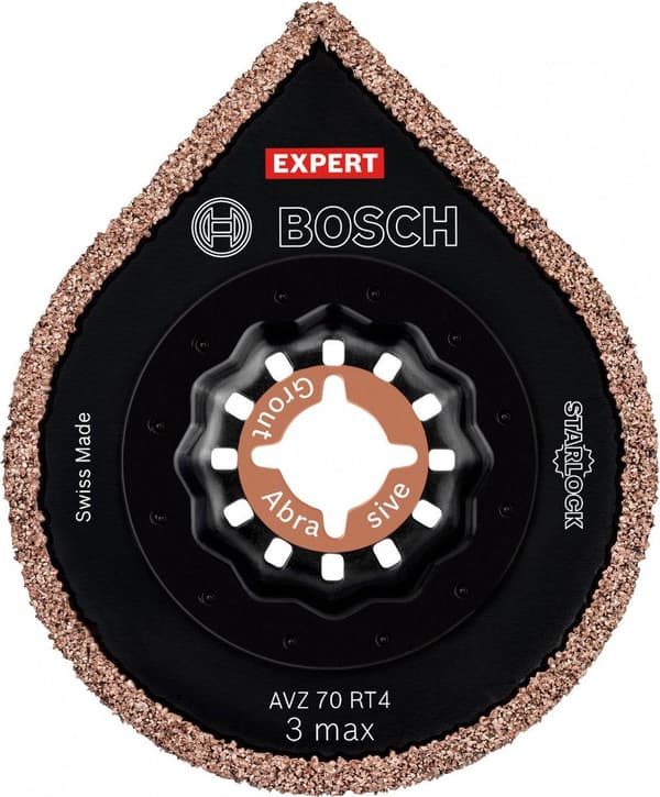Bosch 2608900041 EKSPERT Starlock hårdmetal 3 max fuge- og slibemiddel AVZ70RT4