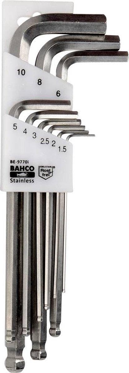 Bahco Bahco Vinklet skruetrækkersæt 9-delt