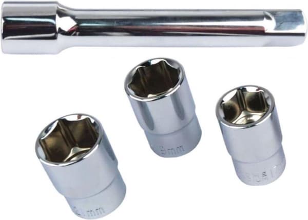 Brüder Mannesmann - Momentnøgle 40-210 - Nm 1/2" - 5-delt | Håndværktøj
