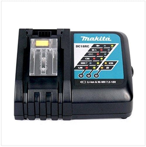 18V batteri + oplader Strømkildesæt 2x Batterier 6,0 Ah