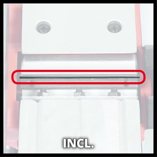 Einhell TE-PL 900 Høvler - 900 W - Vendbar klinge