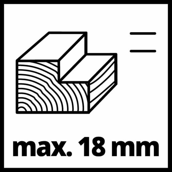 Einhell TE-PL 900 Høvler - 900 W - Vendbar klinge