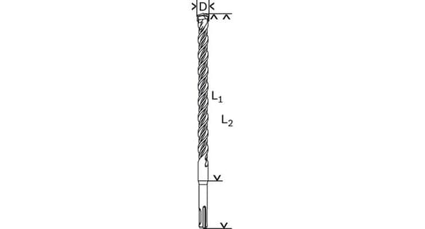 Bosch - Hammarborrar SDS-plus-5 26 x 400 x 450 mm