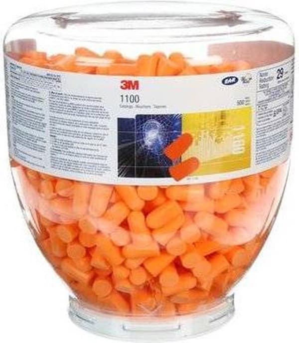 3M EAR Dispenser 1100 DS, til høreværnsdispenser One Touch, 500 par/PU